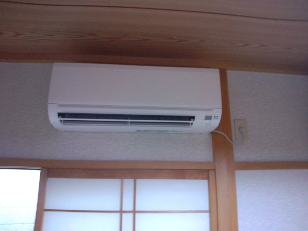 エアコン取付